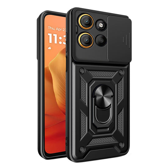 Case for Motorola Moto G15 / G15 Power, Techsuit, CamShield, Black