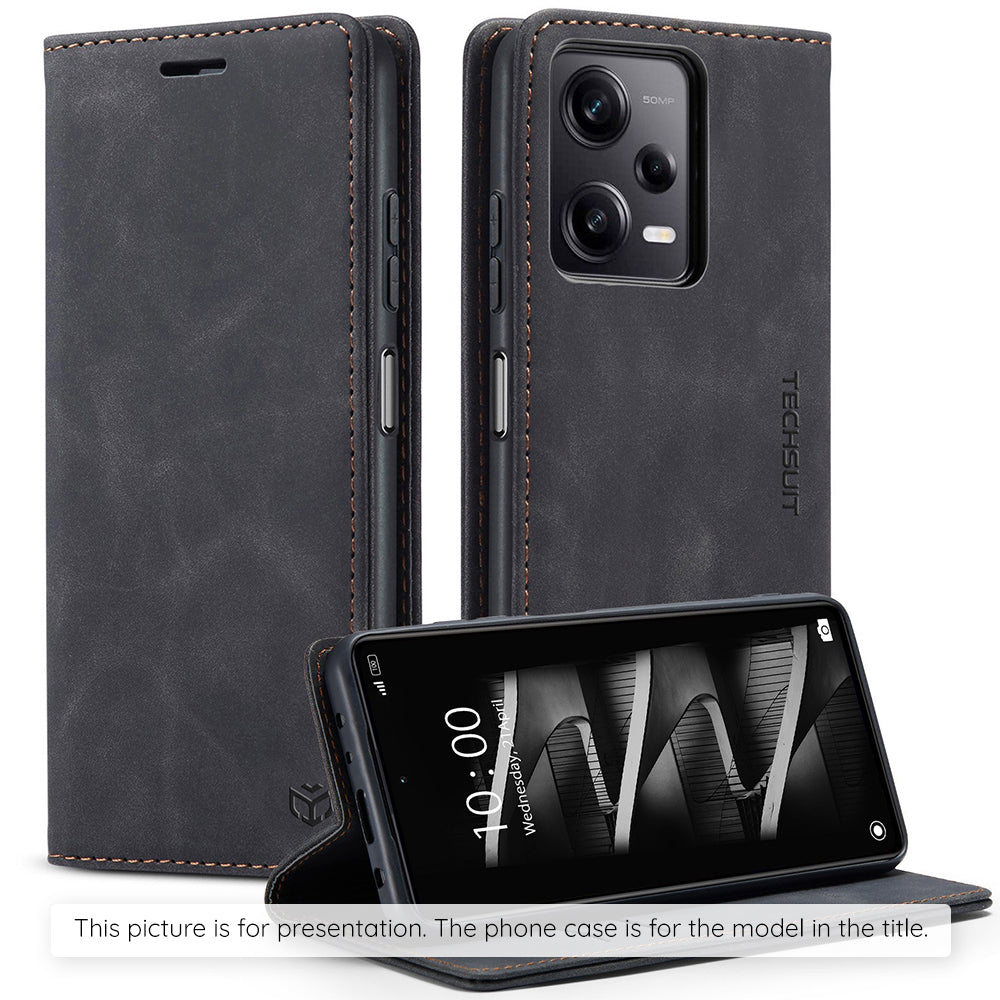 Case for Motorola Moto E15 / G05, Techsuit, Confy, Black