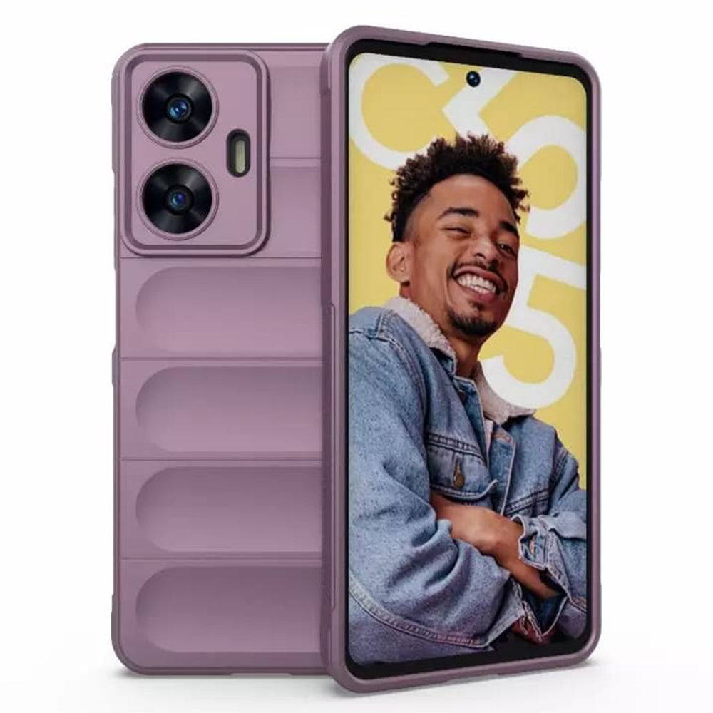Case for Motorola Moto E15 / G05, Techsuit, Magic Shield, Purple