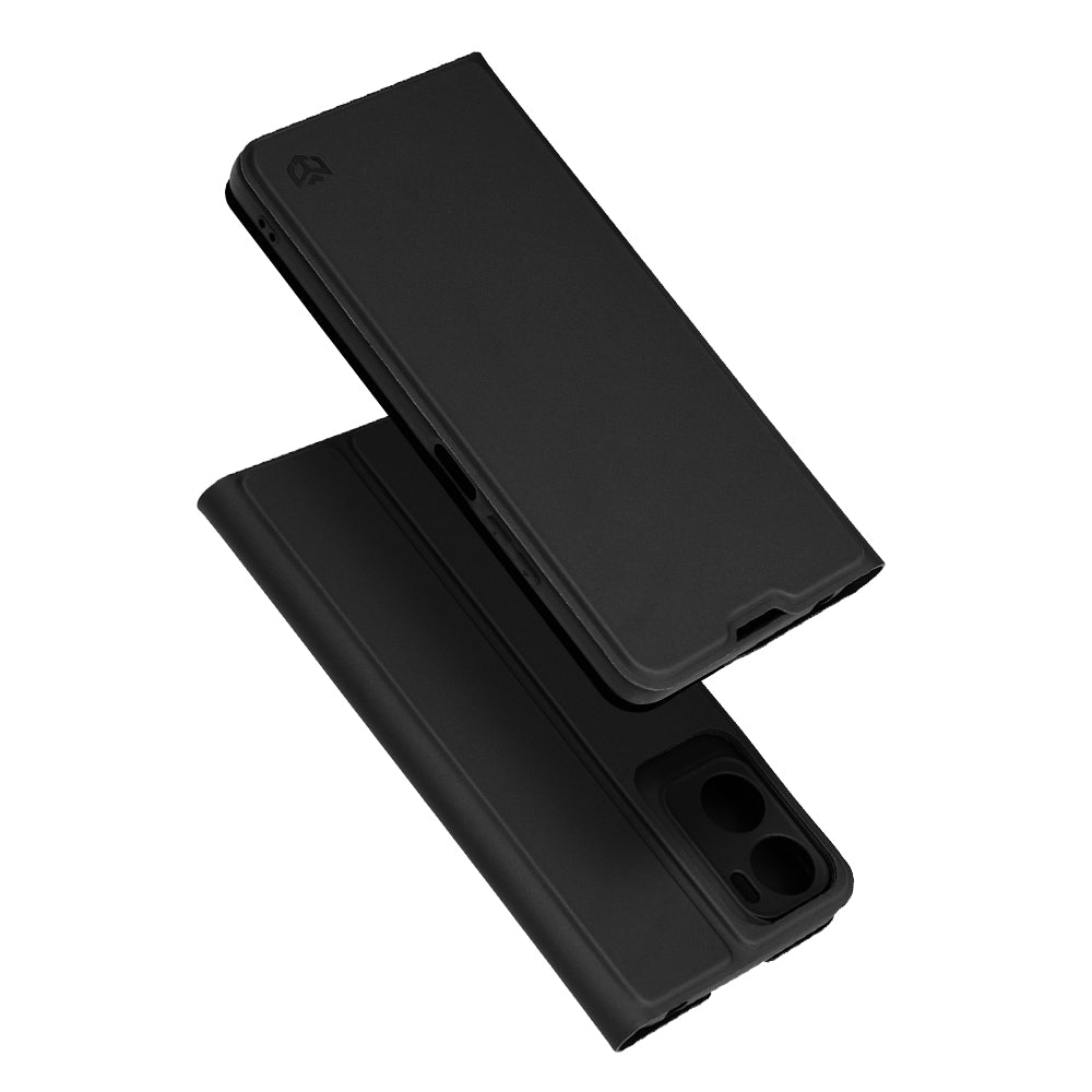 Case for Motorola Moto G06, Techsuit, Magskin Book, Black