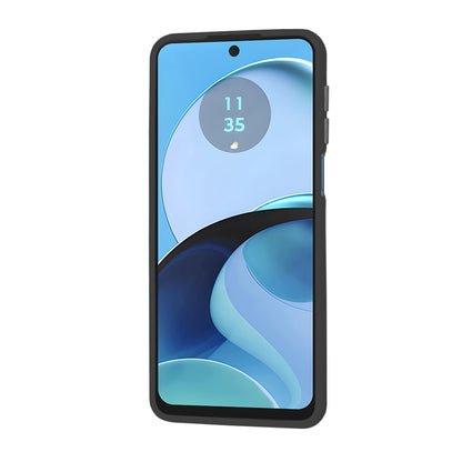 Case for Motorola Moto G14, Techsuit, HaloFrost, Black