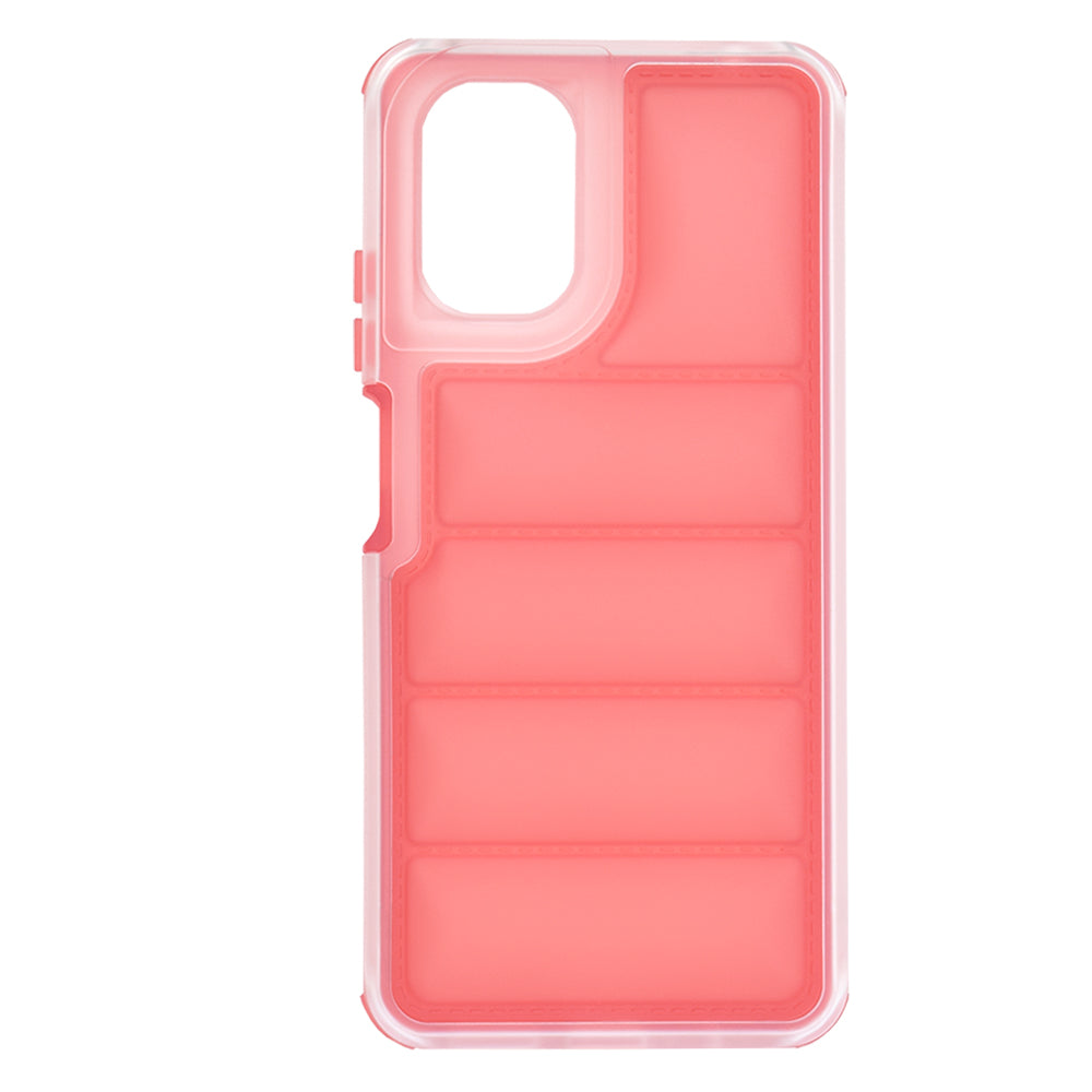 Case for Motorola Moto G24 Power, Techsuit, Wave Shield, Red