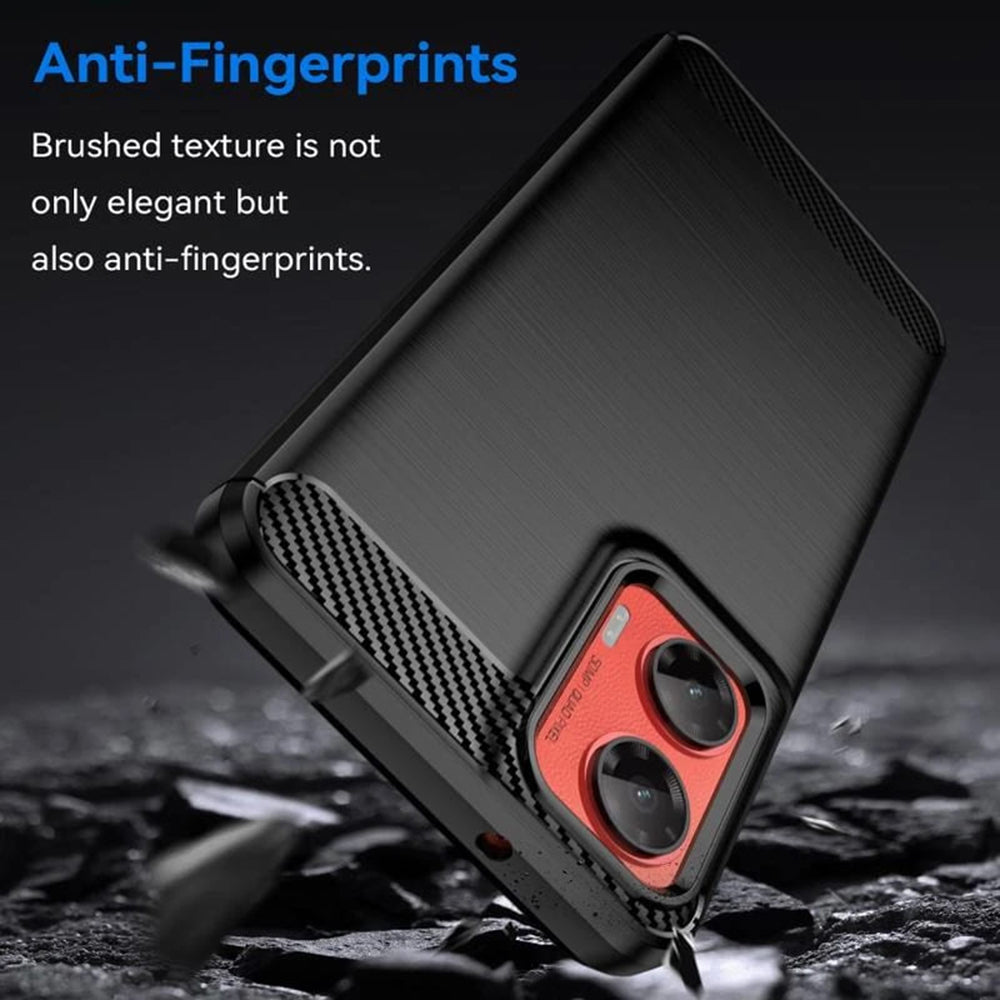 Case for Motorola Moto G35, Techsuit, Carbon, Black