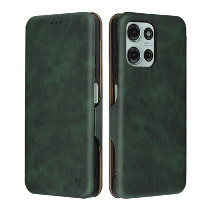 Case for Motorola Moto G75, Techsuit, Safe Wallet Plus, Green