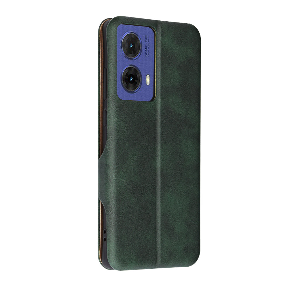 Case for Motorola Moto G85, Techsuit, Safe Wallet Plus, Green