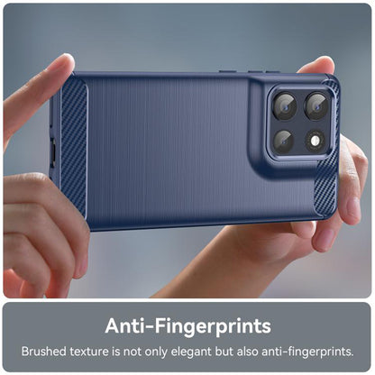 Case for Motorola Moto G86, Techsuit, Carbon, Blue