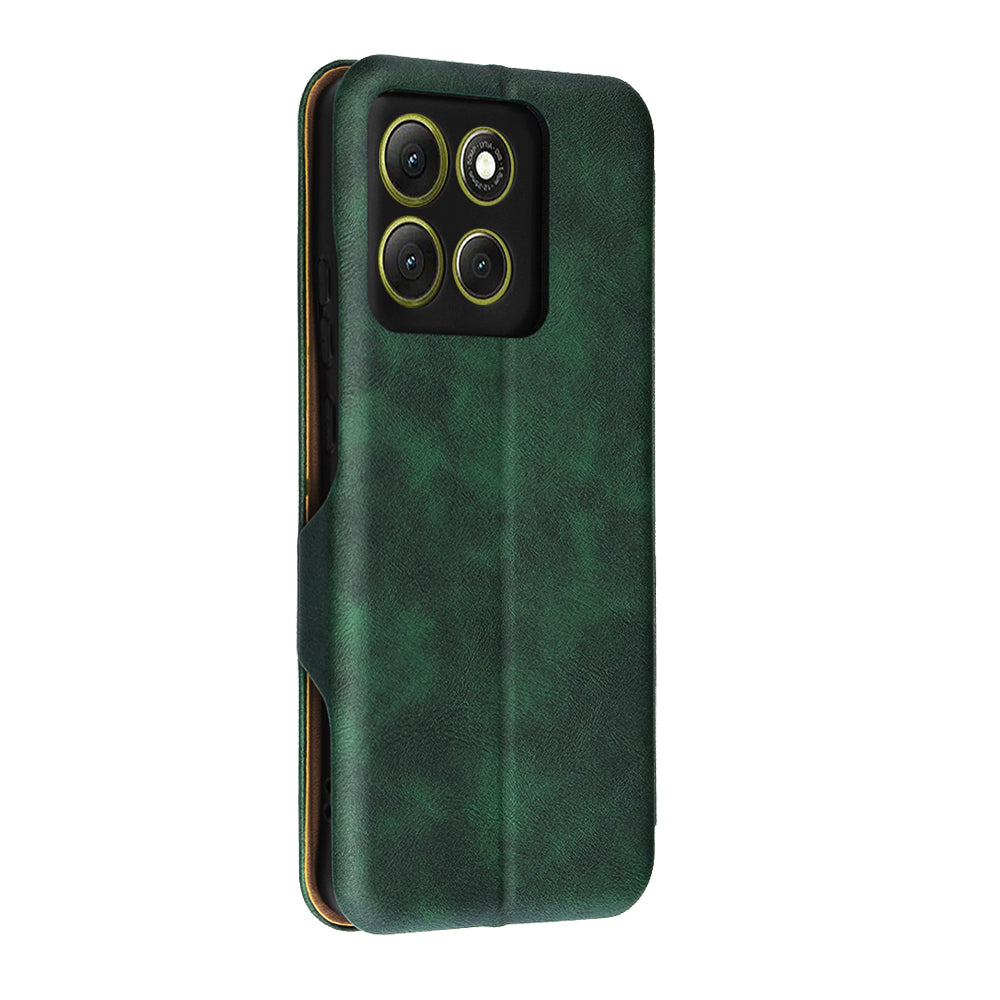 Case for Motorola Moto G86, Techsuit, Safe Wallet Plus, Green