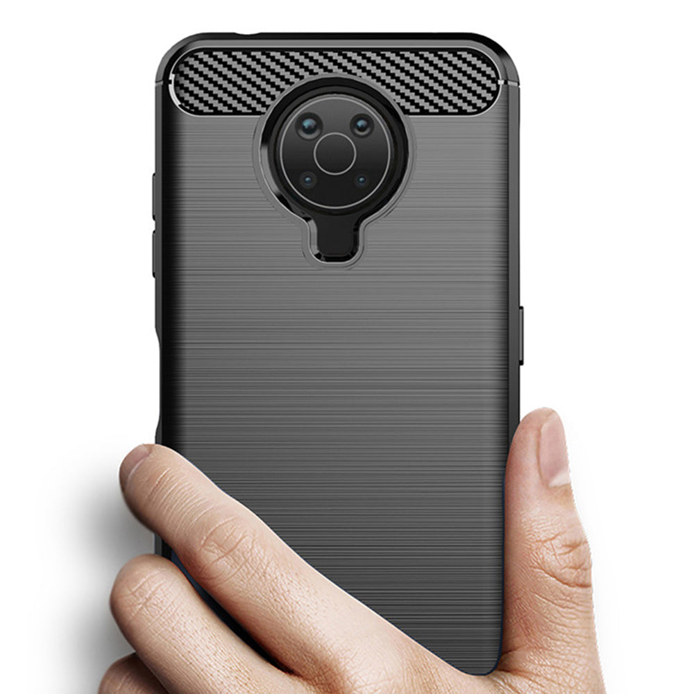 Case for Nokia G10 / G20, Techsuit, Carbon, Black