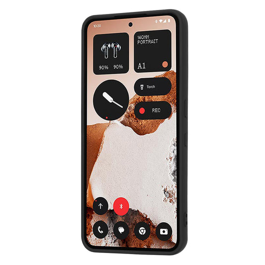 Case for Nothing CMF Phone 2 Pro, Techsuit, SoftFlex, Black