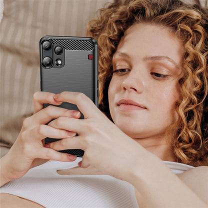 Case for Nothing Phone (3a) Lite, Techsuit, Carbon, Black