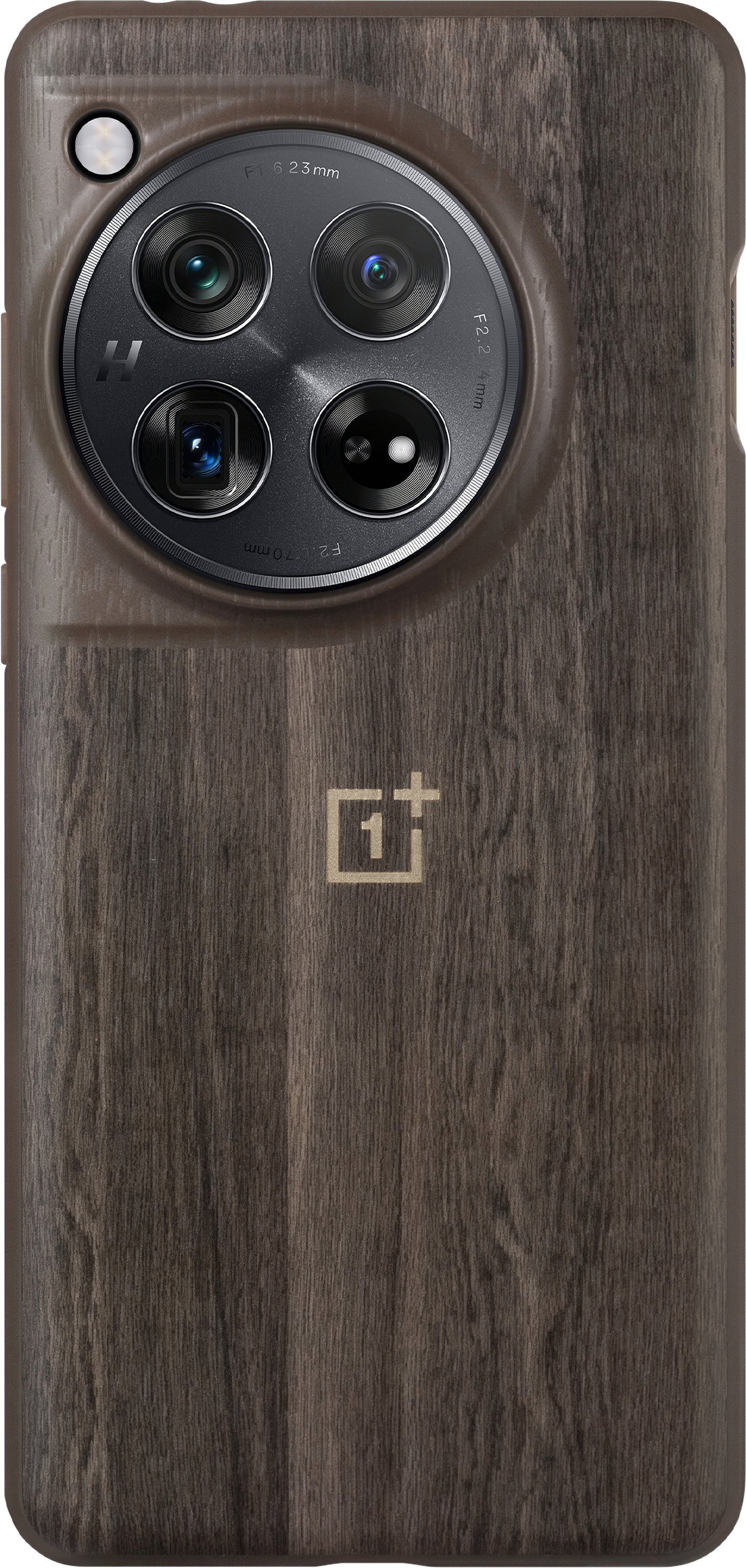 Case for OnePlus 12, Walnut Texture Bumper, Brown 5431101524