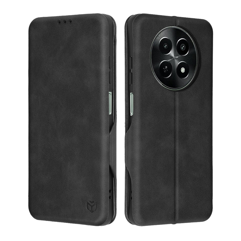 Case for OnePlus 12R, Techsuit, Safe Wallet Plus, Black