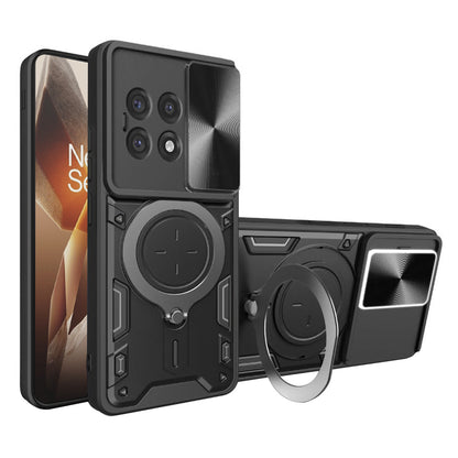 Case for OnePlus 13R, Techsuit, CamGuard Pro, Black