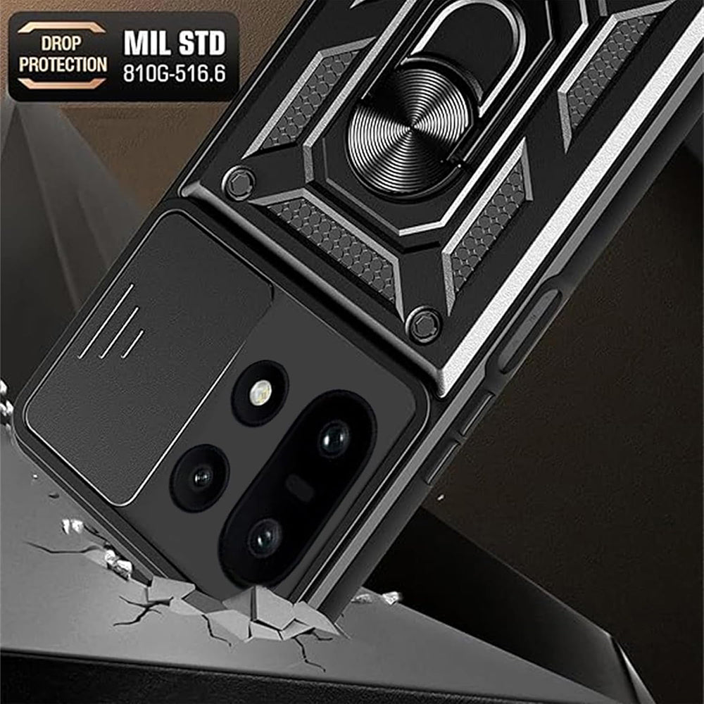 Case for OnePlus 15, Techsuit, CamShield, Rose Gold