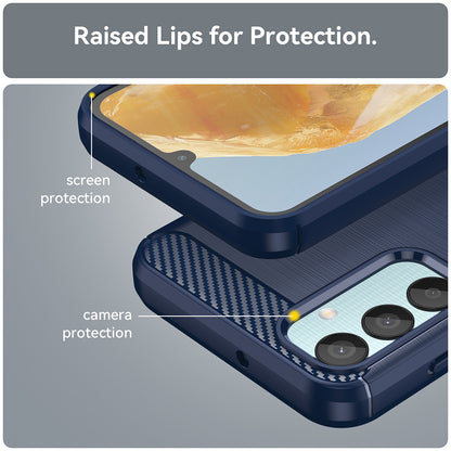 Case for Oppo A5 4G, Techsuit, Carbon, Black