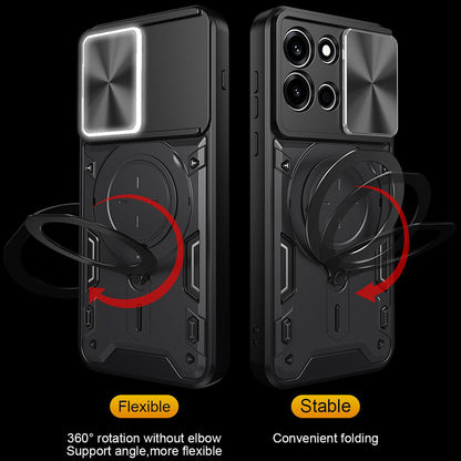Case for Oppo A6 Pro 5G / A6 Pro 4G, Techsuit, CamGuard Pro, Red