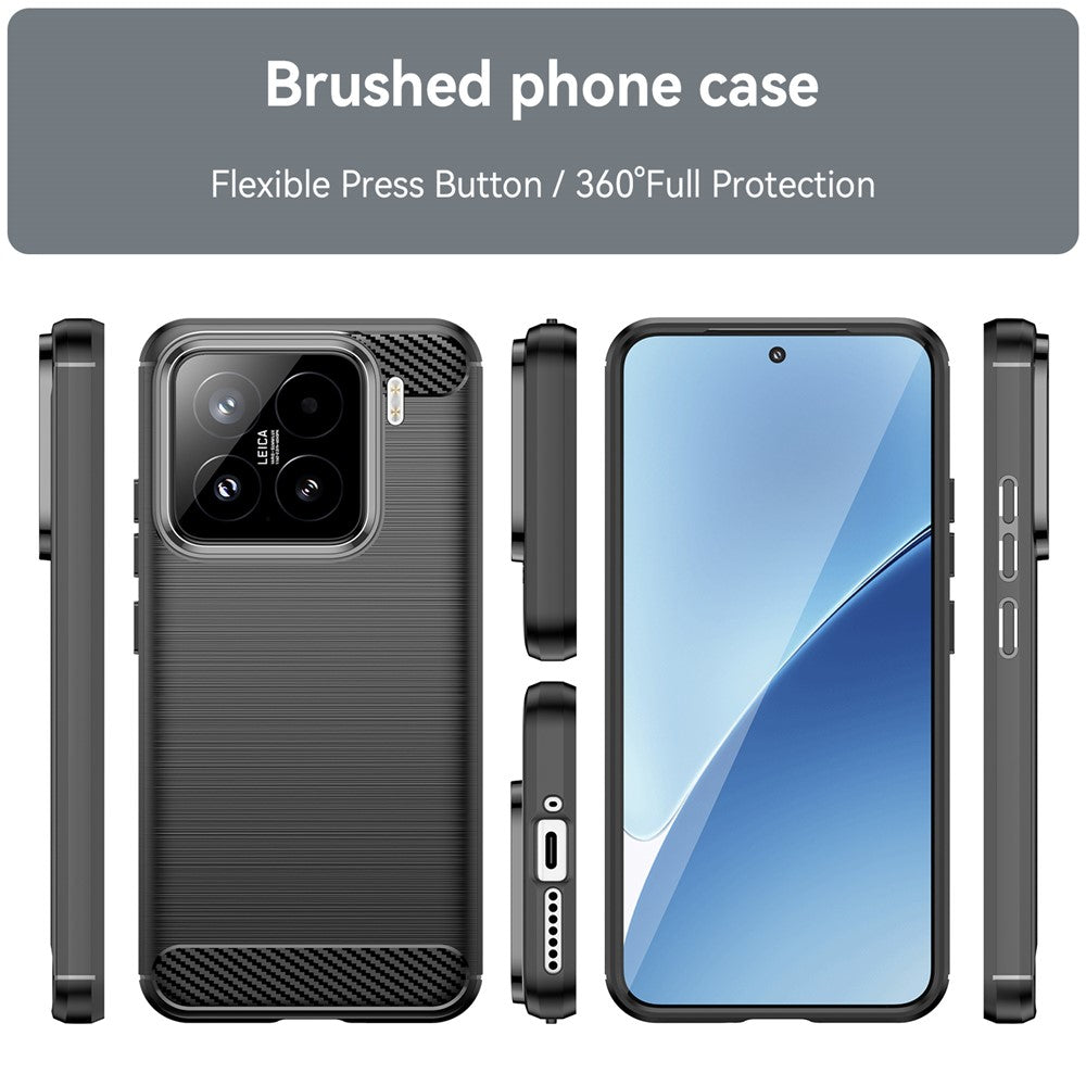 Case for Oppo A6 Pro 5G / A6 Pro 4G, Techsuit, Carbon, Black
