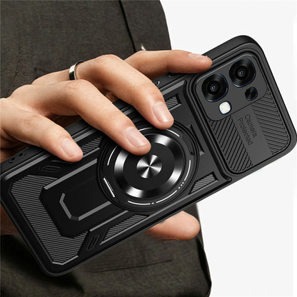 Case for Oppo A6 Pro 5G / A6 Pro 4G, Techsuit, RuggedCam, Purple