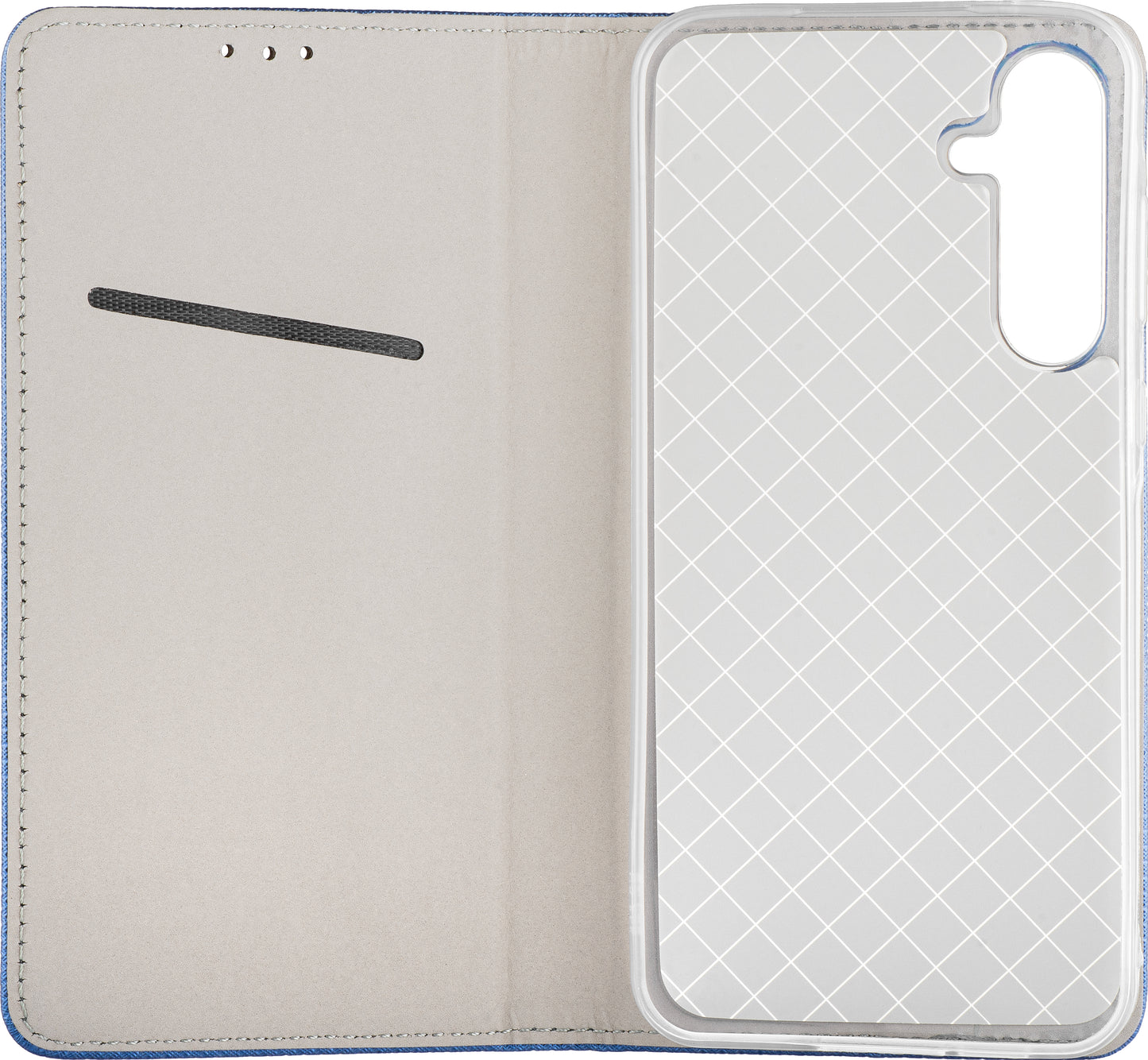Case for Oppo A6x, OEM, Smart Magnet, Navy Blue