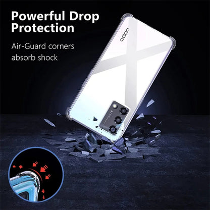 Case for Oppo Reno10 / Reno10 Pro, Techsuit, Shockproof Clear, Transparent