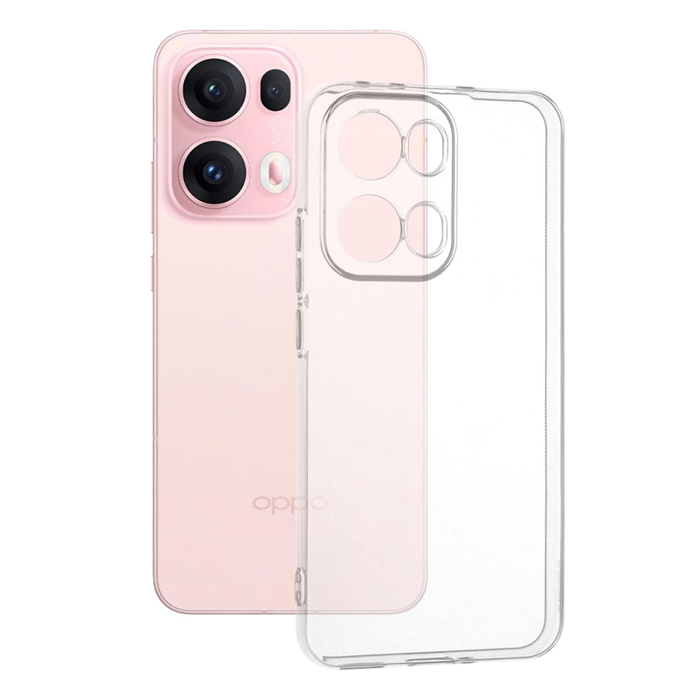 Case for Oppo Reno13 Pro, Techsuit, Clear, Transparent