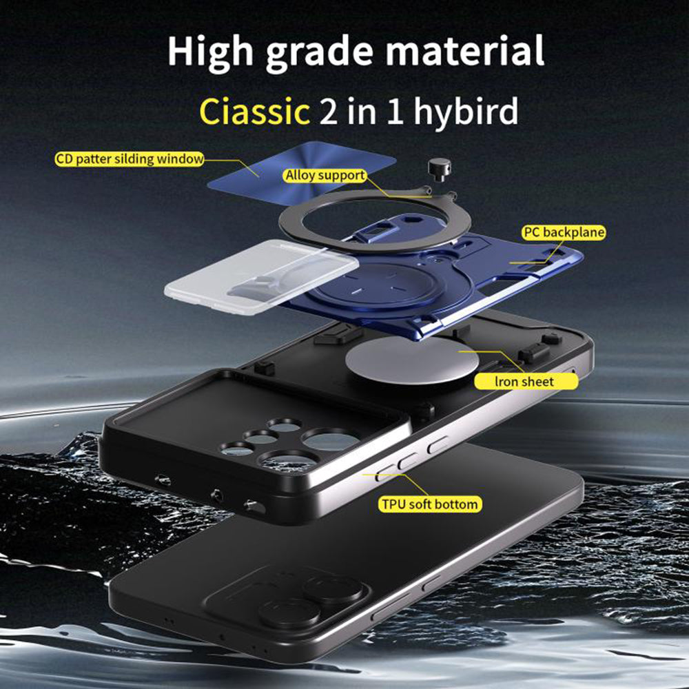 Case for Oppo Reno14, Techsuit, CamGuard Pro, Red