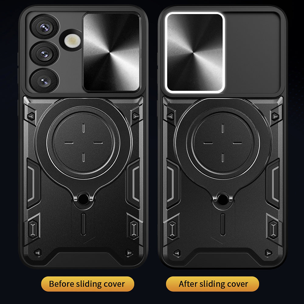 Case for Oppo Reno15 FS / Reno15 F, Techsuit, CamGuard Pro, Black