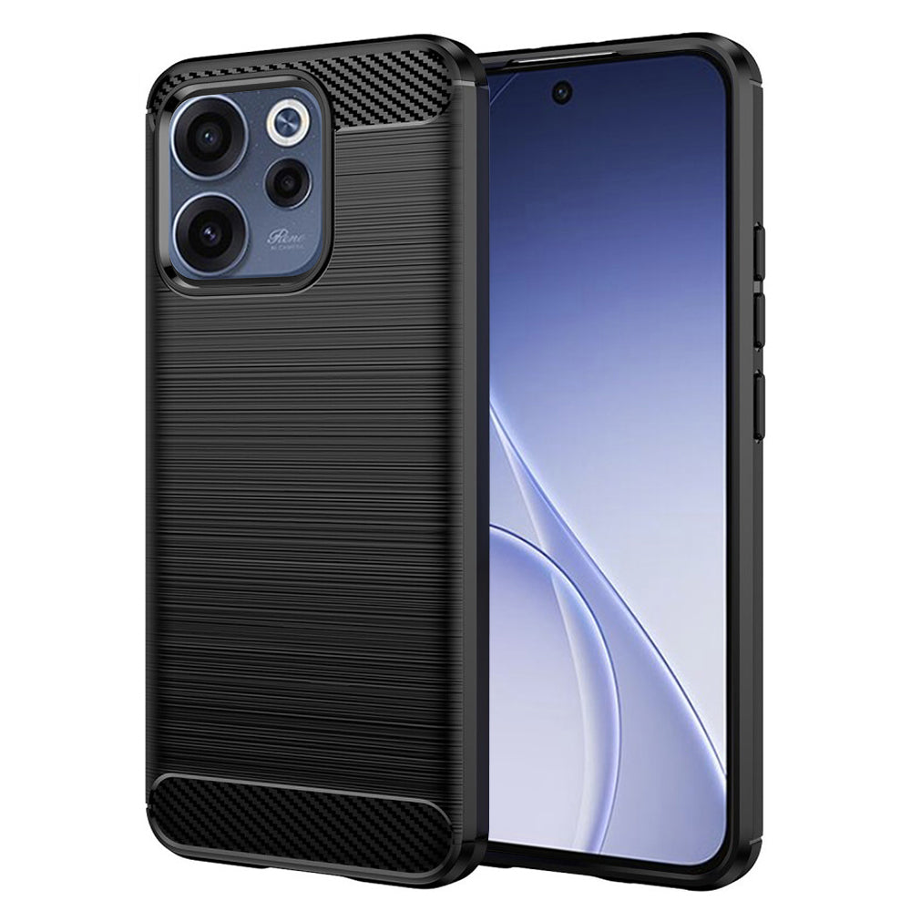 Case for Oppo Reno15 FS / Reno15 F, Techsuit, Carbon, Black