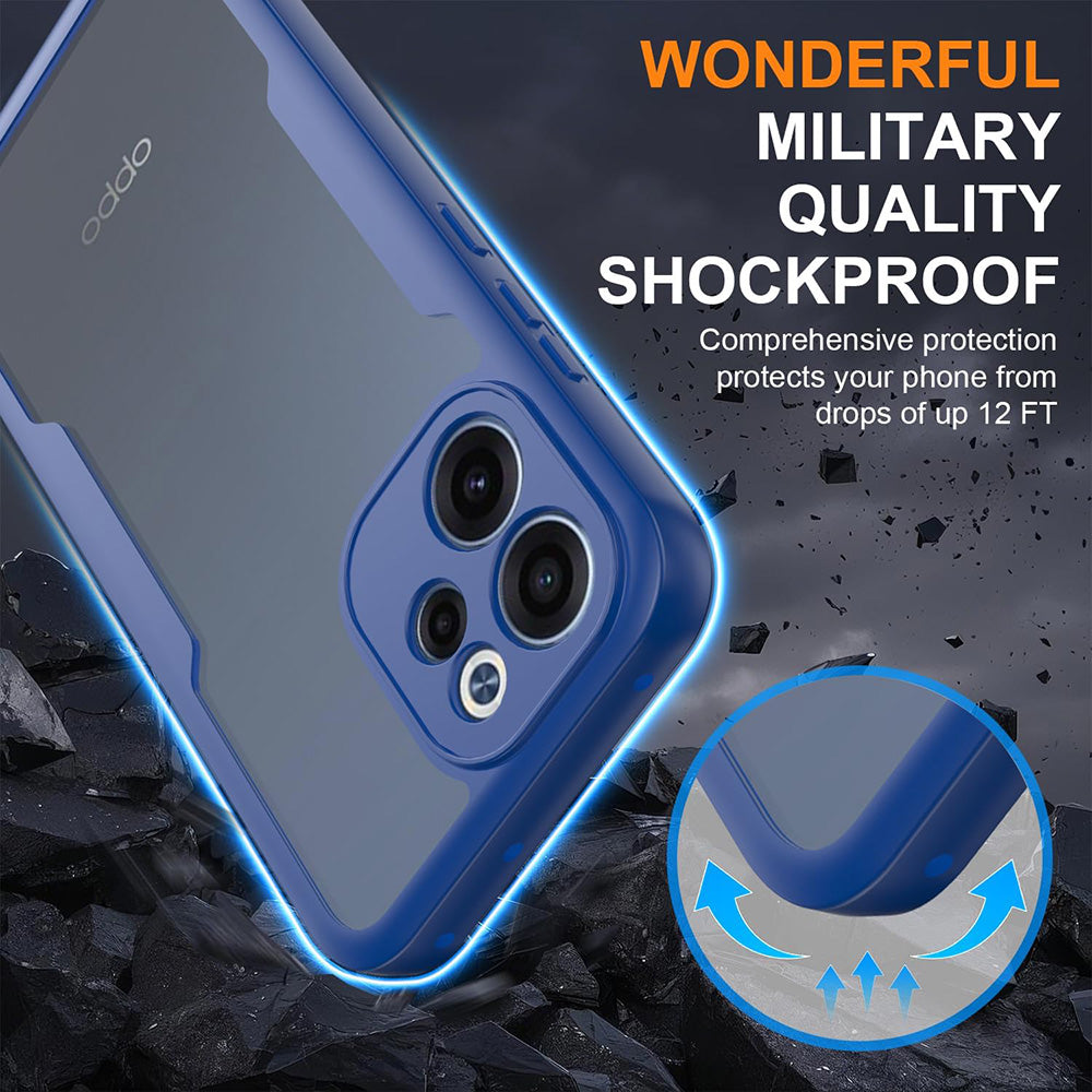 Case for Oppo Reno15 FS / Reno15 F, Techsuit, ColorVerse 360, Blue