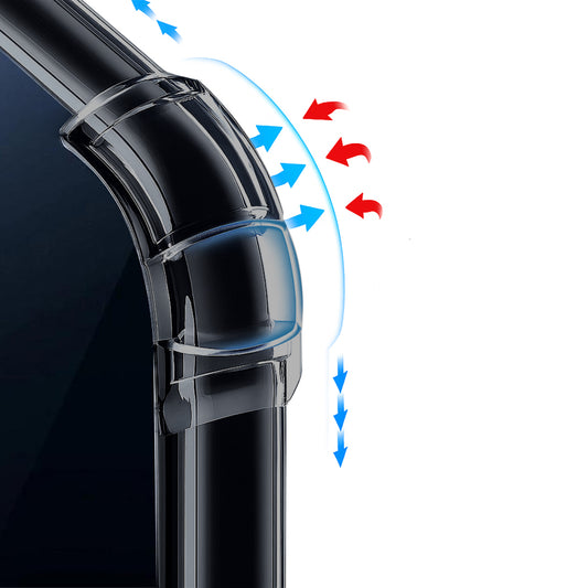Case for Oppo Reno15 Pro, Techsuit, Shockproof Clear, Transparent