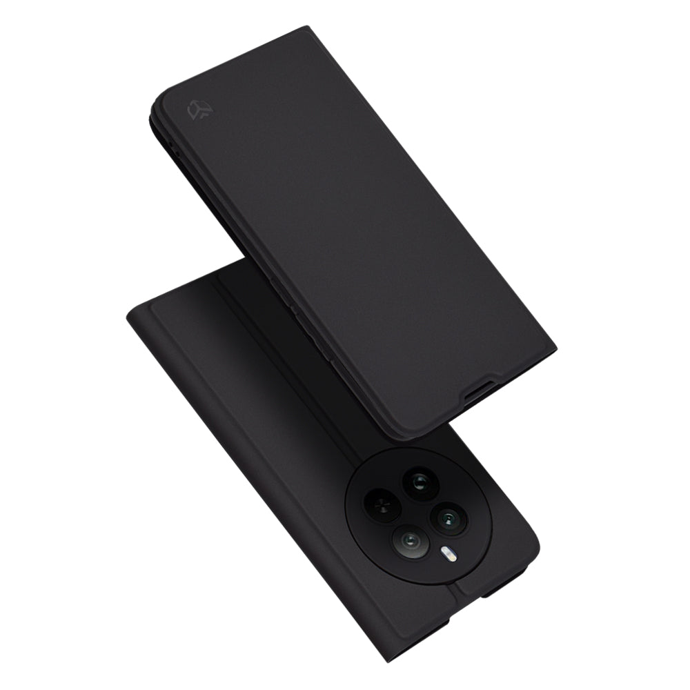 Case for Realme 12 Pro / 12 Pro+, Techsuit, Magskin Book, Black
