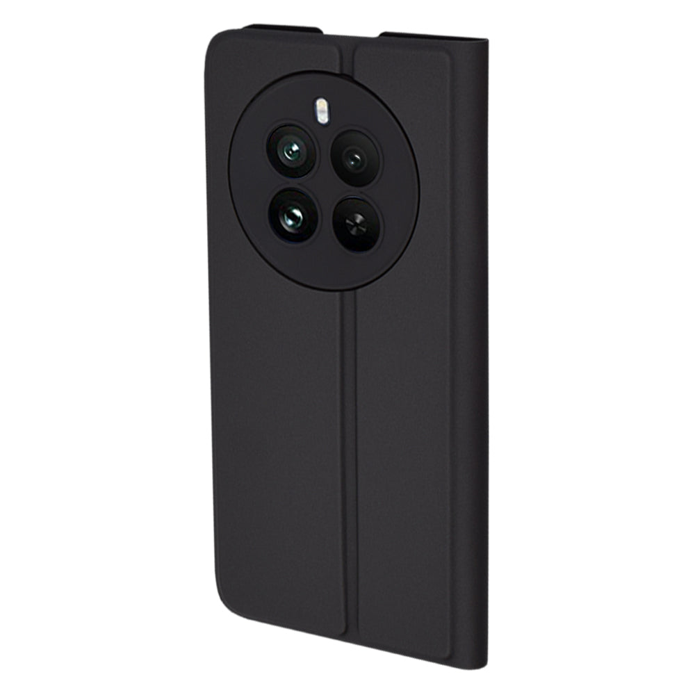 Case for Realme 12 Pro / 12 Pro+, Techsuit, Magskin Book, Black