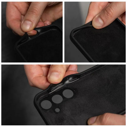 Case for Realme 14 Pro, OEM, Silicone, Black
