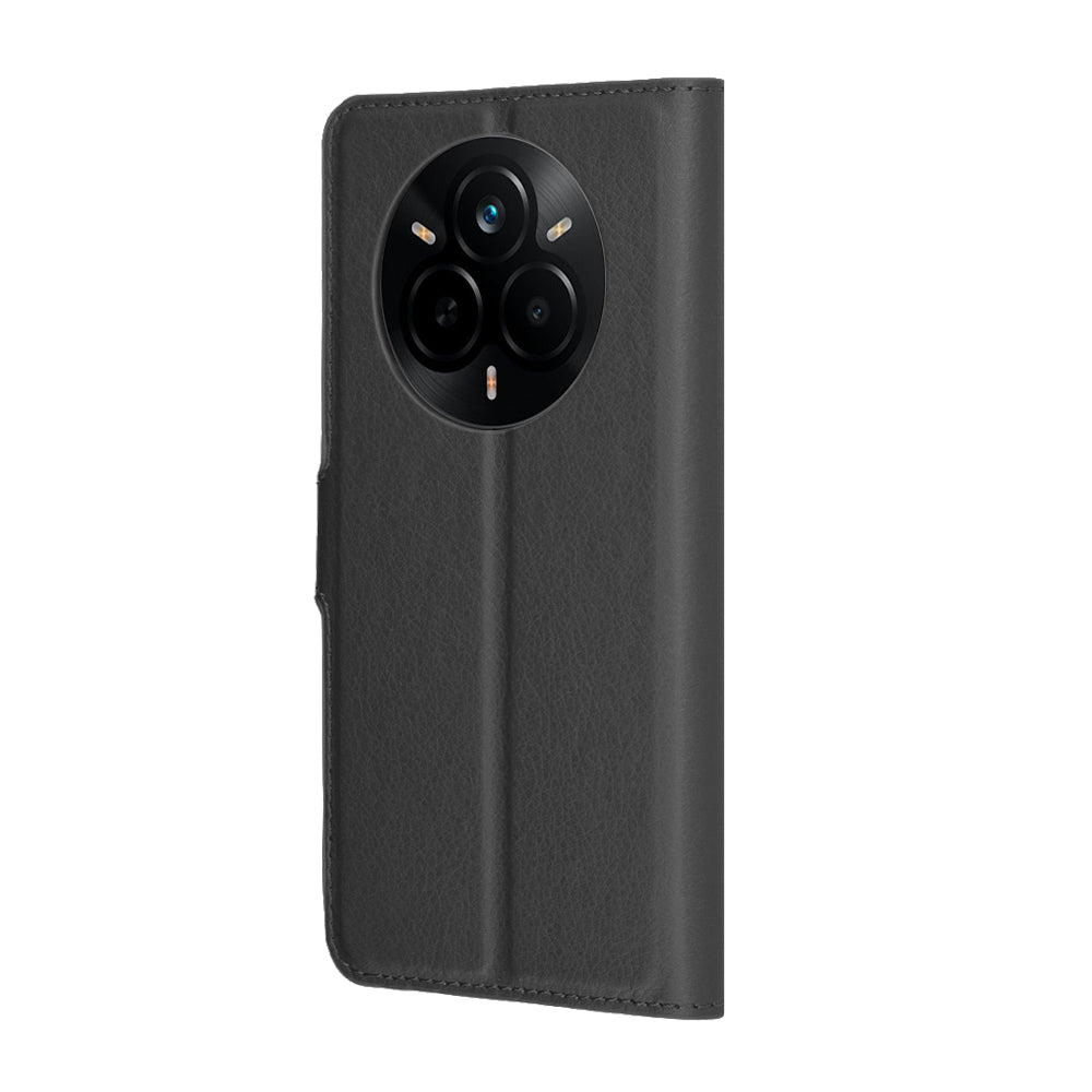 Case for Realme 14 Pro, Techsuit, Leather Folio, Black