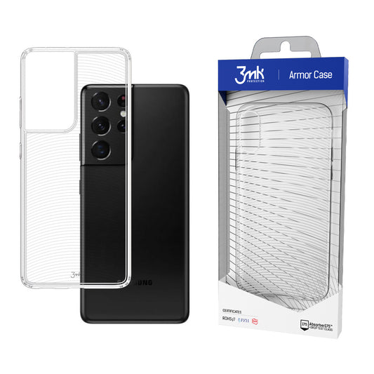 Case for Samsung Galaxy S21 Ultra 5G G998, 3MK, Armor, Transparent