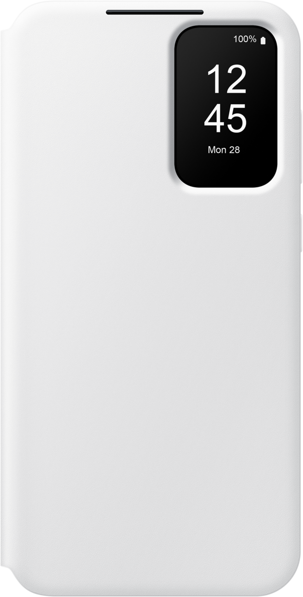 Case for Samsung Galaxy A35 5G A356, S-View Wallet, White EF-ZA356CWEGWW