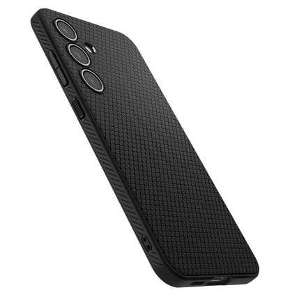 Case for Samsung Galaxy S24 FE S721, Spigen, Liquid Air Matte, Black ACS08618