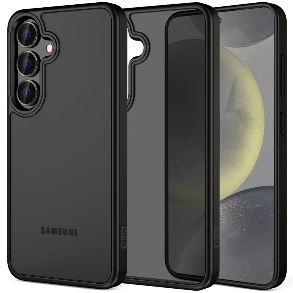 Case for Samsung Galaxy S25 S931, Tech-Protect, Magmat, Black
