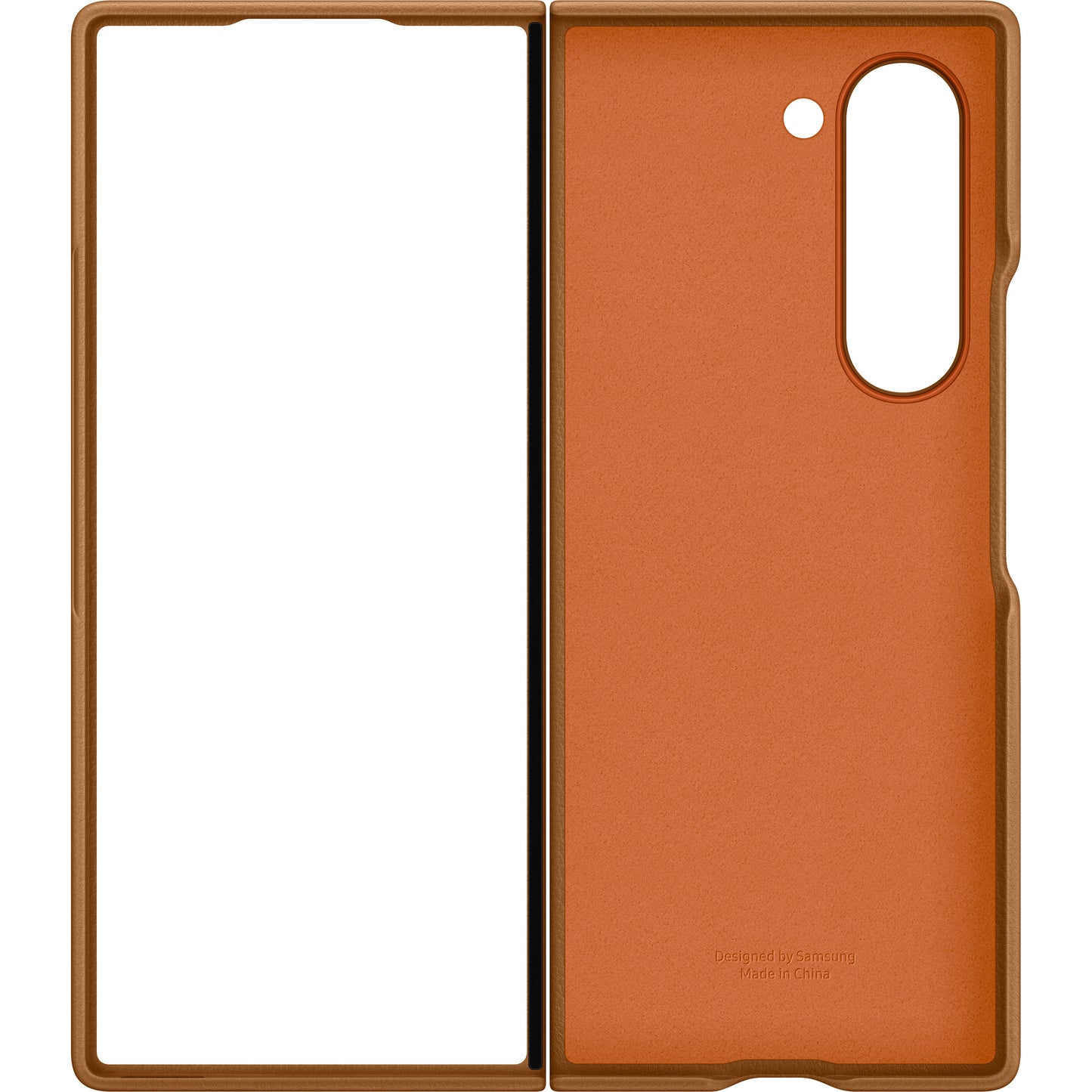 Case for Samsung Galaxy Z Fold6 F956, Kindsuit Case, Brown EF-VF956PAEGWW