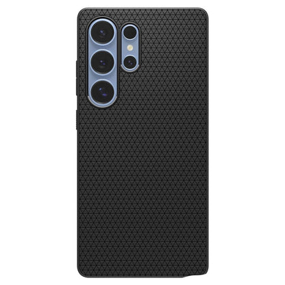 Case for Samsung Galaxy S25 Ultra S938, Spigen, Liquid Air, Black ACS08953