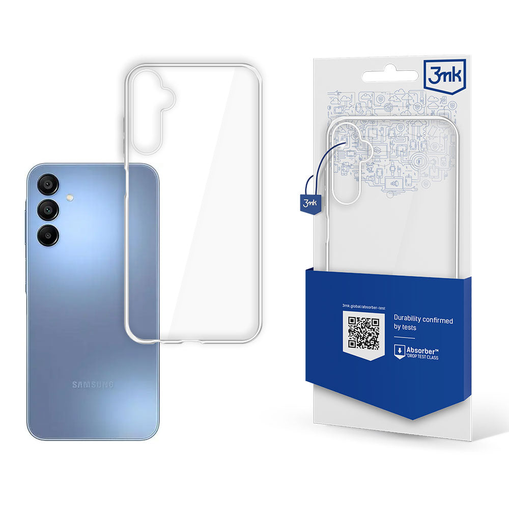 Case for Samsung Galaxy A15 5G A156 / A15 A155, 3MK, Clear, Transparent