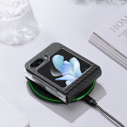 Pouch for Samsung Galaxy Z Flip5 F731, DUX DUCIS, DUX DUCIS, Glossy, Black 