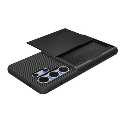Case for Samsung Galaxy S25 Ultra S938, Spigen, Slim Armor CS, Black ACS08967