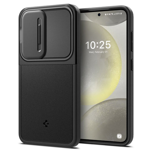 Case for Samsung Galaxy S24 S921, Spigen, OPTIK ARMOR, Black ACS07363