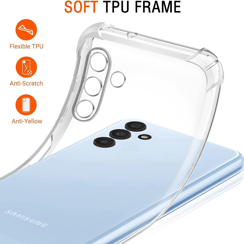 Case for Samsung Galaxy A04s A047 / A13 5G A136, Techsuit, Shockproof Clear, Transparent