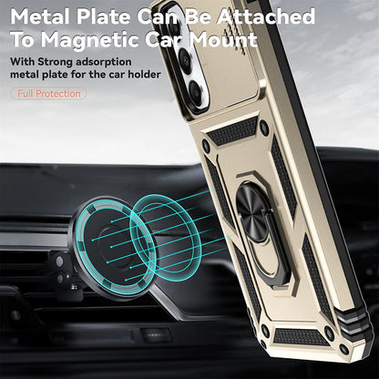 Case for Samsung Galaxy A05s A057, Techsuit, CamShield, Gold
