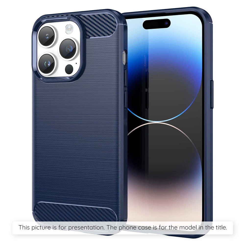 Case for Samsung Galaxy A07 4G A075, Techsuit, Carbon, Blue