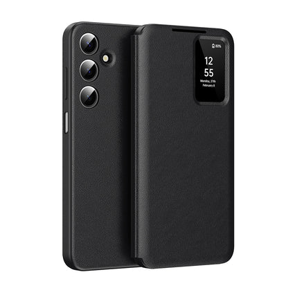 Case for Samsung Galaxy A17 4G / A17 5G / A26 A266, Techsuit, SmartView, Black