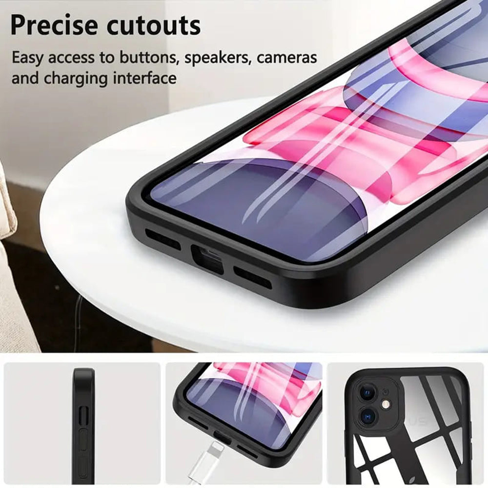 Case for Samsung Galaxy A17 5G / A16 5G A166 / A16 4G A165, Techsuit, ColorVerse 360, Black