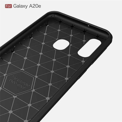 Case for Samsung Galaxy A20e A202, Techsuit, Carbon, Black
